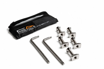 Code Foils Titanium Base Plate Bolt Set
