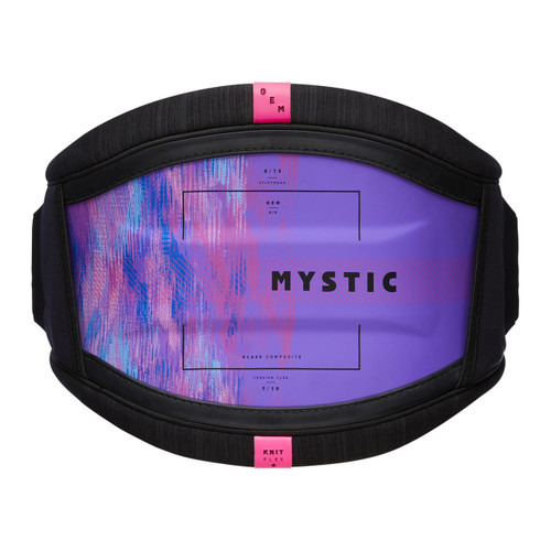 2021 Mystic Gem BK Women's Waist Harness - Black/Purple