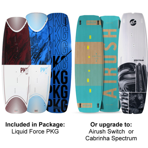 Performance Plus Switchblade Kiteboarding Package - Board Options