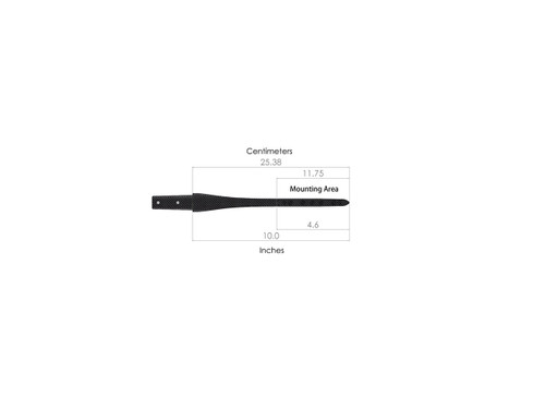 SHORT CARBON Lift Hydrofoils Tail Adapter (New Lighter Weight and stiffer due to new geometry!!!)
