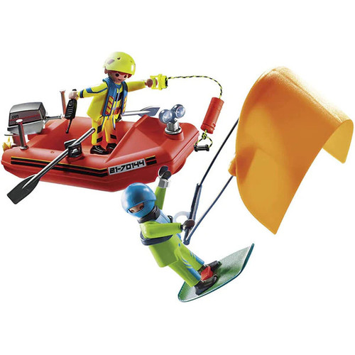 Playmobil City Action Kitesurfer Rescue with Speedboat Set