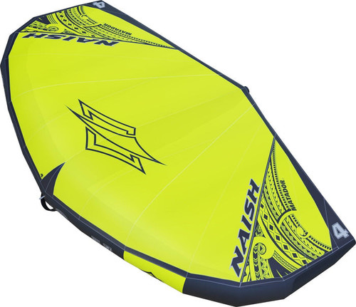 S27 Naish Matador LT 1.0 Wing - Green, Angled Profile