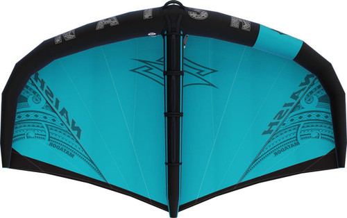 S27 Naish Matador LT 1.0 Wing - Blue, Bottom Profile