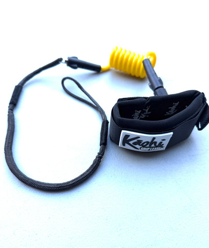 Kaohi INVIZ Mini Leash Hybrid, Designed for Prone and Foil Assist