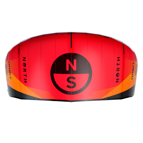 2026 North Orbit Kiteboarding Kite - Orange, Canopy Profile