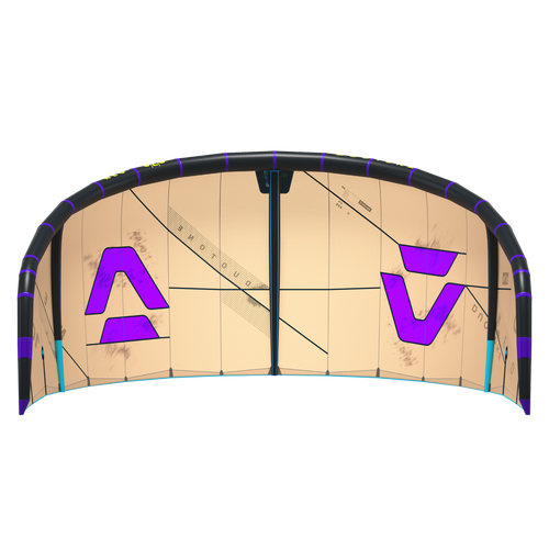 2026 Duotone Neo SLS Kiteboarding Kite - C02 (Yellow/Purple), Strut view