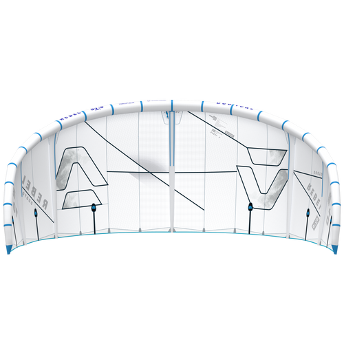 2026 Duotone Rebel SLS Kiteboarding Kite - Concept Blue - Bottom View