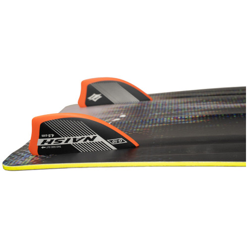 2026 Naish Monarch Twintip - Close-up of Fins