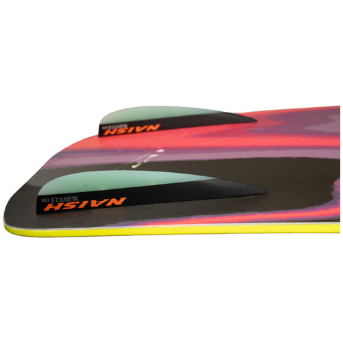 2026 Naish Traverse EJ Pro Twintip - Close-up of Fins