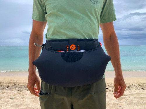 2026 Ozone Parawing Stash Harness - Front View on Beach