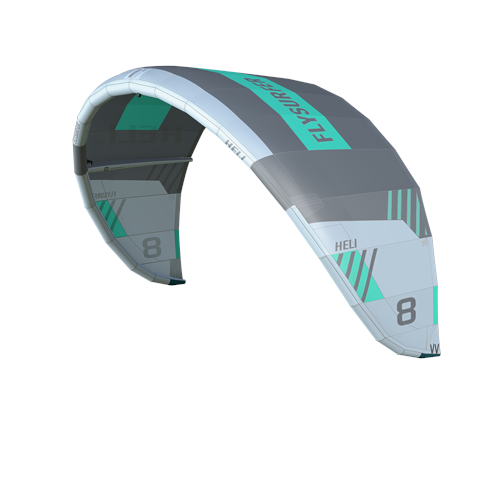 2026 Flysurfer HELI Kiteboarding Kite - 8m