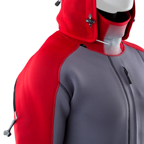 2026 Ion Fuse Drysuit 4/3 BZ - Side close up