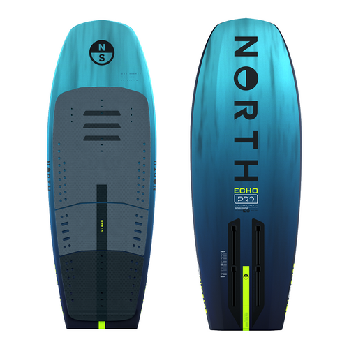 2026 North Echo Pro Foil Board - Front and Back View