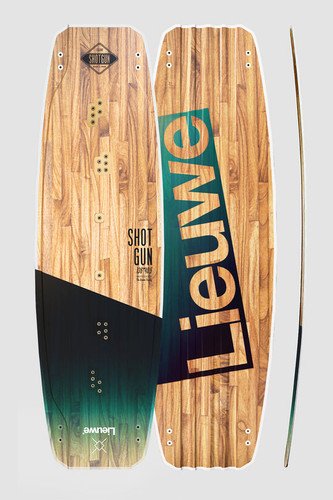 2026 Lieuwe SHOTGUN Twintip Kiteboard - All Angles