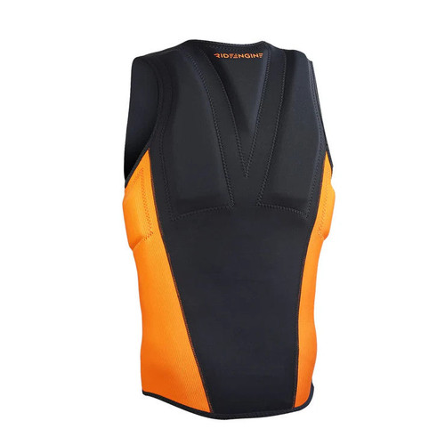 2026 Ride Engine Empax V3 Vest - High Vis Yellow - Back