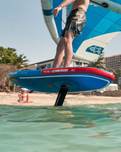 2026 Starboard Above Air Inflatable Foilboard - On Foil 2