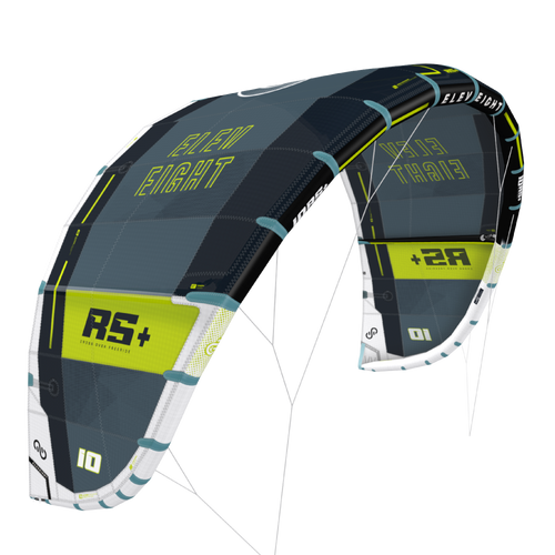 2027 Eleveight RS+ V4 Kiteboarding Kite - Angle