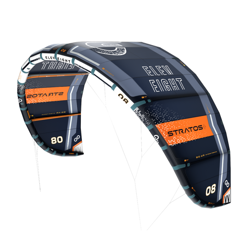 2027 Eleveight Stratos+ V1 Kiteboarding Kite - Angle