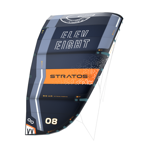 2027 Eleveight Stratos+ V1 Kiteboarding Kite - Side