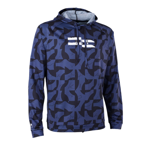 2026 Ion Wetshirt Hood Long Sleeve Men - Funky Deep Water