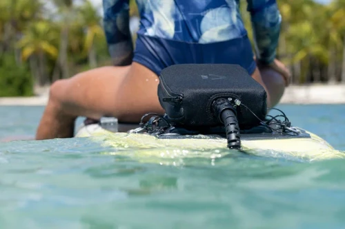Duotone Battery Box Mounting Set - On water action shot