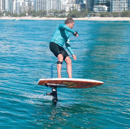 Foil Drive x Slingshot One-Lock V2 Integrated Mast - Action Shot