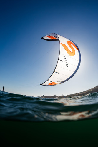 2027 Slingshot UFO V4 Foiling Kite - Action Shot