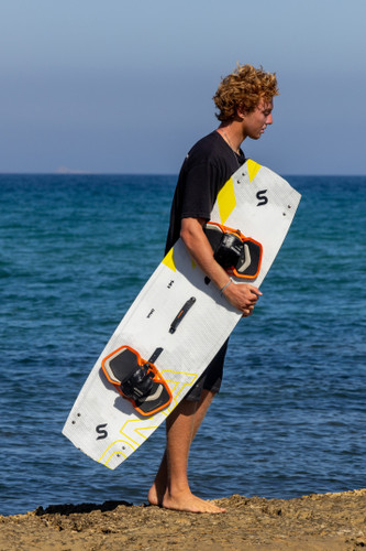 2027 Slingshot DNA V1 Twintip Kiteboard - Action Shot