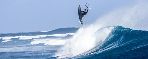 2026 Cabrinha S-QUAD Kite Surfboard - Action Shot