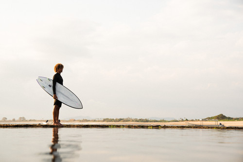 2027 F-One MITU Pro Carbon Kite Surfboard - Action Shot