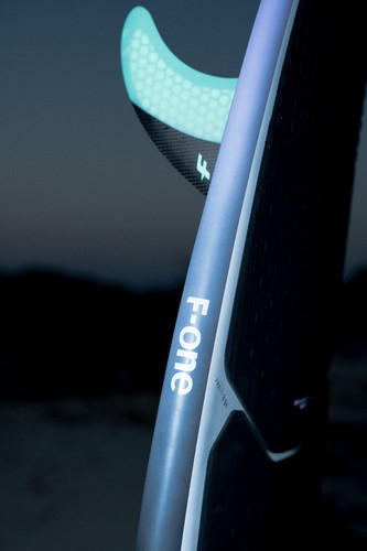 2027 F-One MITU Pro Carbon Kite Surfboard - Action Shot
