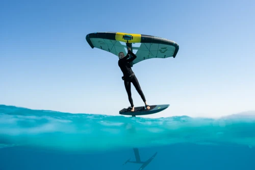2027 Duotone Skybrid SLS Foilboard - Action Shot