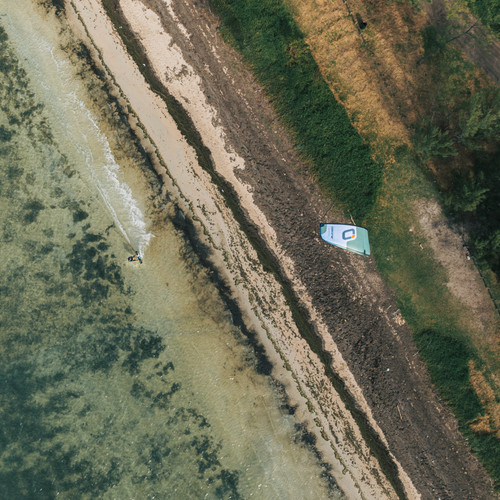 Ozone ALPHA V3 Ultra-X Kiteboarding Kite - Action Shot