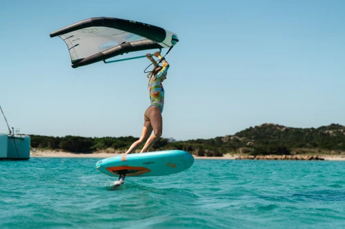 2026 Duotone Sky Air Foilboard - Action Shot