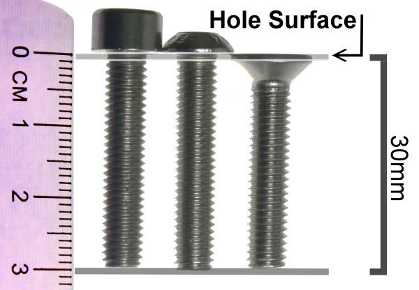 How to measure your screw length