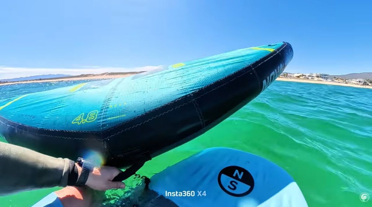 Close-up of the nose on the Nova