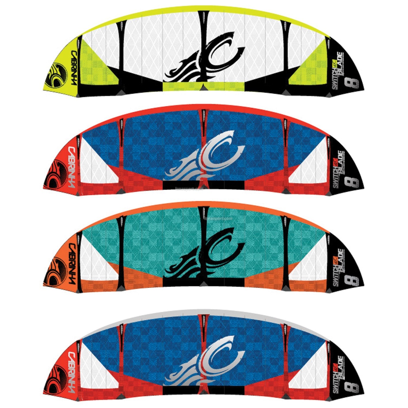 2012 Cabrinha Switchblade colors