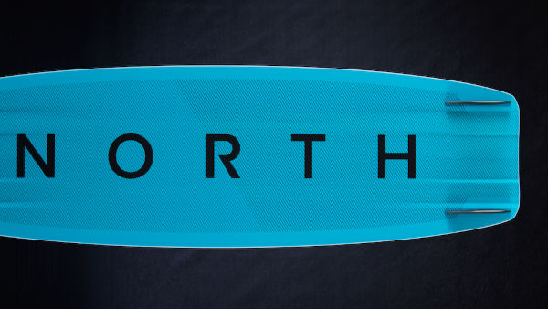 2022 North Atmos Hybrid Kiteboard - Medium High Outline Curve