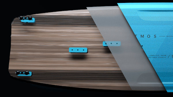 2022 North Atmos Hybrid Kiteboard - Paulownia Wood Core