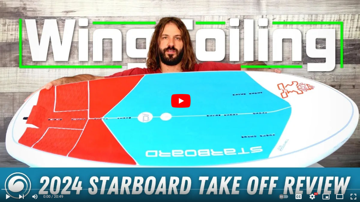 2024 Starboard Take Off | A Unique Design for Wing Foilers of All