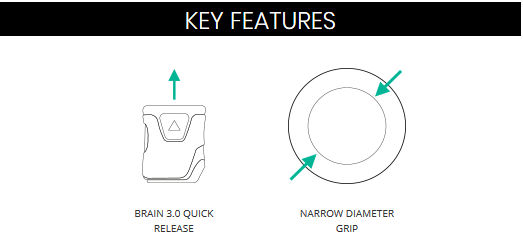 2019 Airush Ultra Adjustable Control Bar key features