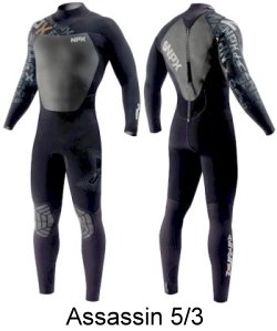 Assassin 5/3 wetsuit