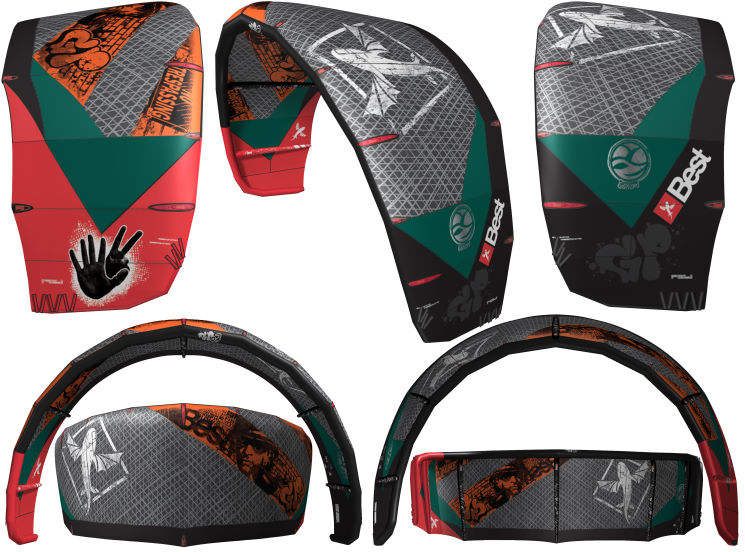 2014 Best GP V3 Freestyle/Wakestyle Kite 2014 Best GP V3 Freestyle/Wakestyle Kite