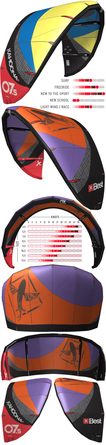 2014 Best Kahoona Plus V6 Kite