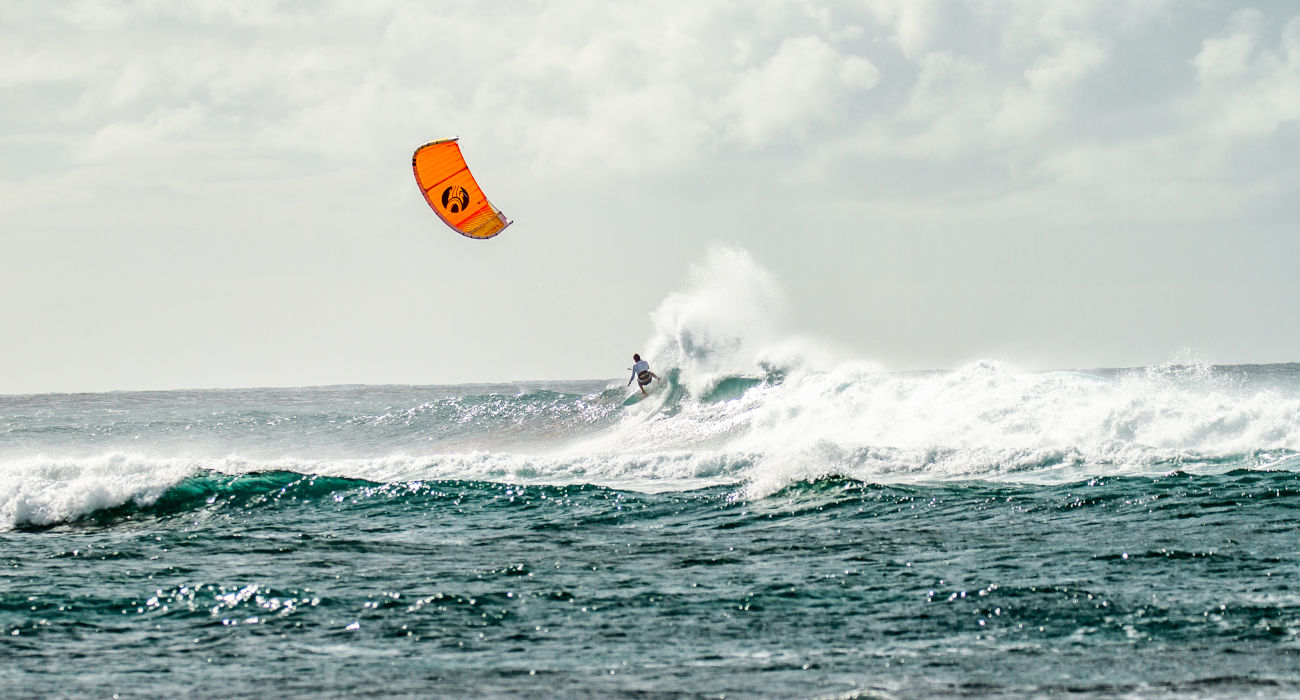 Drifter Riding On Wave