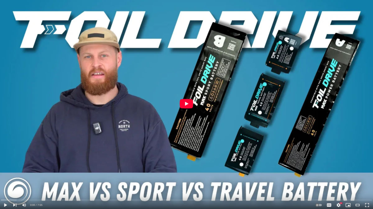 Foil Drive MAX Battery Guide - Which One Do I Need? - MACkite 