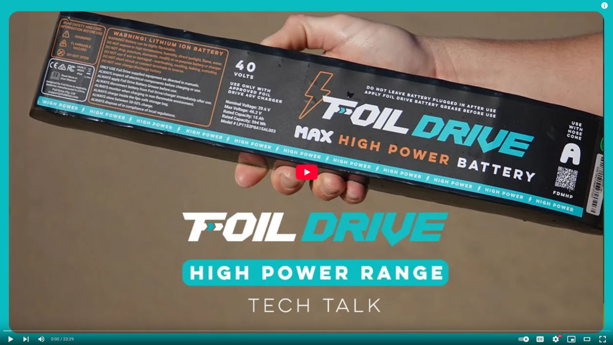 Foil Drive Tech Talk: High Power Battery and Motor Upgrades - MACkite ...
