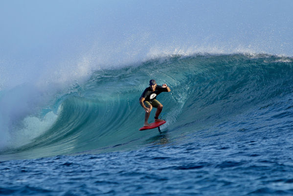 Surf Foiling on Takuma Kujira