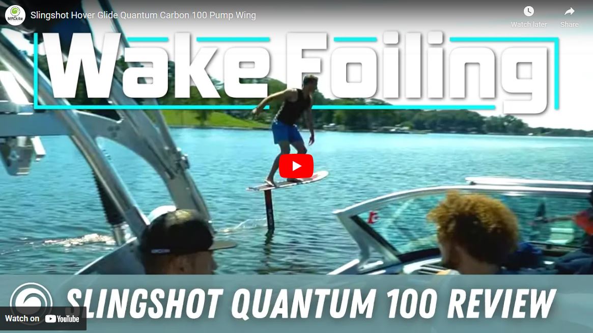 Slingshot Hover Glide Quantum Carbon 100 Pump Wing MACkite