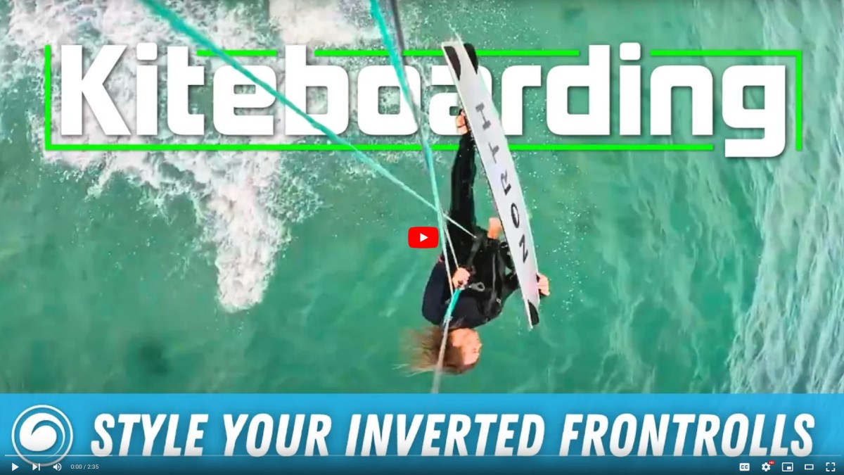 Big Air Kiteboarding Basics, Episode 2 How To Get More Inverted Front
